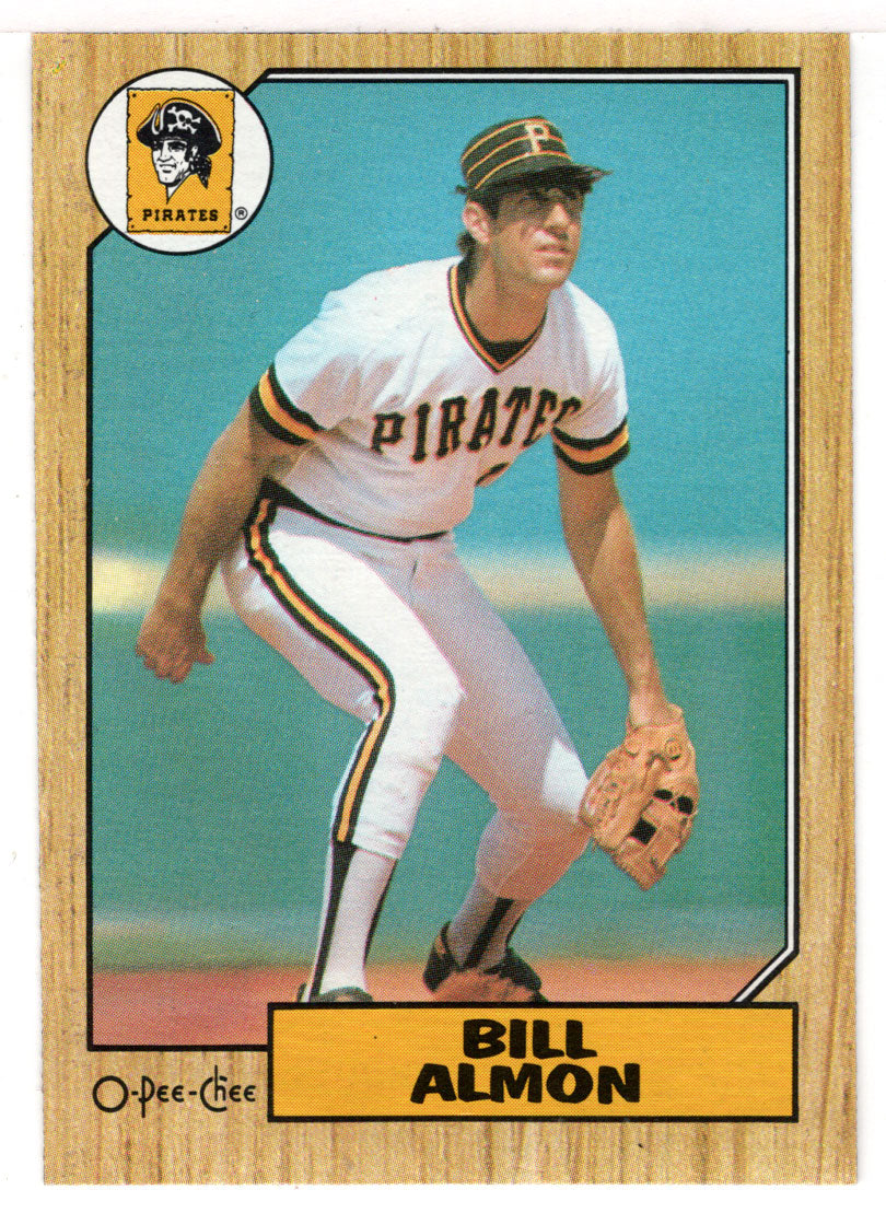 Bill Almon - Pittsburgh Pirates (MLB Baseball Card) 1987 O-Pee-Chee # 159 Mint