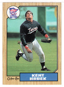 Kent Hrbek - Minnesota Twins (MLB Baseball Card) 1987 O-Pee-Chee # 161 Mint