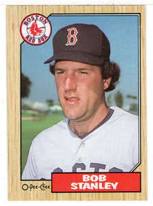 Bob Stanley - Boston Red Sox (MLB Baseball Card) 1987 O-Pee-Chee # 175 Mint