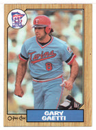 Gary Gaetti - Minnesota Twins (MLB Baseball Card) 1987 O-Pee-Chee # 179 Mint