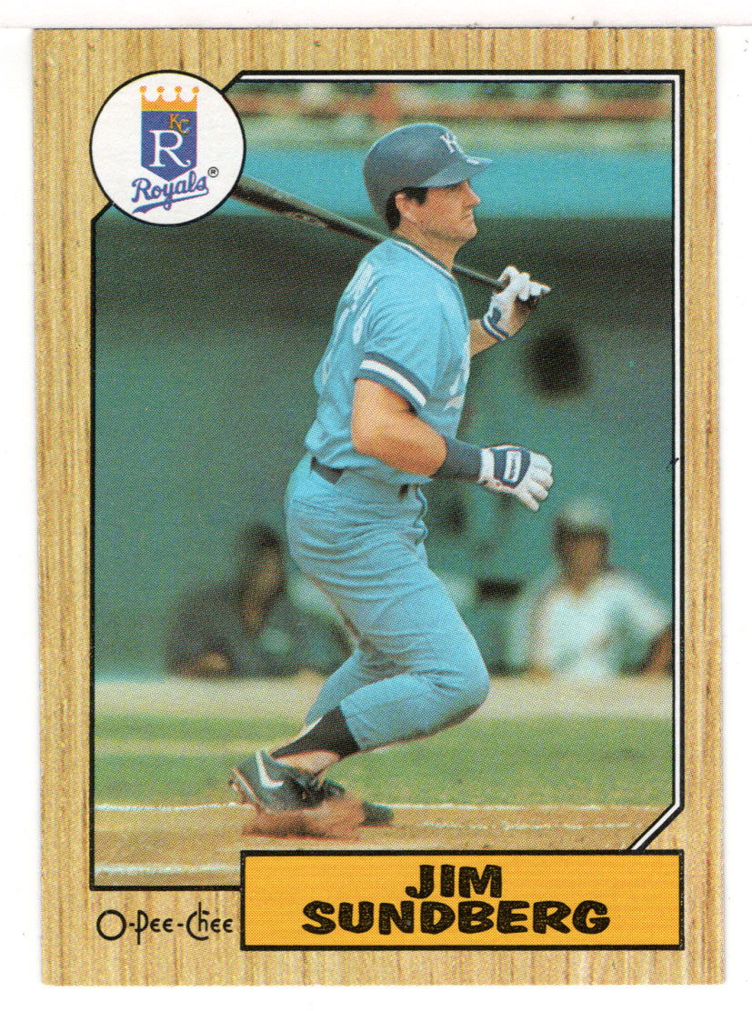 Jim Sundberg - Kansas City Royals (MLB Baseball Card) 1987 O-Pee-Chee # 190 Mint