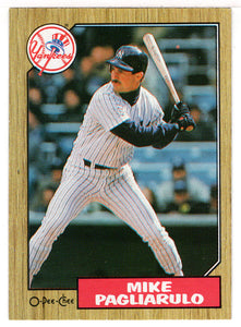 Mike Pagliarulo - New York Yankees (MLB Baseball Card) 1987 O-Pee-Chee # 195 Mint