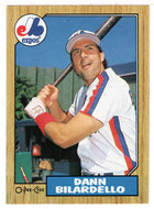 Dann Bilardello - Montreal Expos (MLB Baseball Card) 1987 O-Pee-Chee # 217 Mint