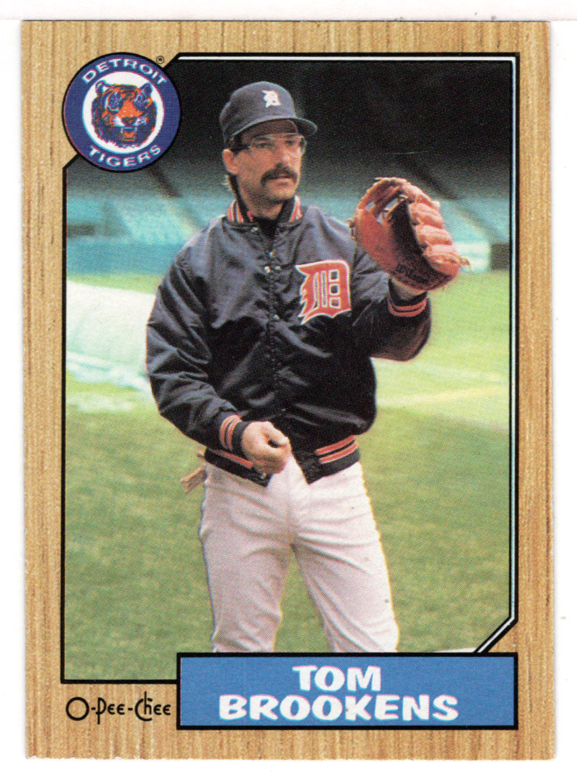 Tom Brookens - Detroit Tigers (MLB Baseball Card) 1987 O-Pee-Chee # 232 Mint