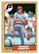 Shane Rawley - Philadelphia Phillies (MLB Baseball Card) 1987 O-Pee-Chee # 239 Mint