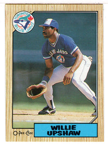 Willie Upshaw - Toronto Blue Jays (MLB Baseball Card) 1987 O-Pee-Chee # 245 Mint