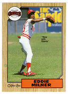 Eddie Milner - San Francisco Giants (MLB Baseball Card) 1987 O-Pee-Chee # 253 Mint