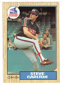 Steve Carlton - Chicago White Sox (MLB Baseball Card) 1987 O-Pee-Chee # 271 Mint