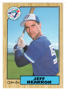 Jeff Hearron - Toronto Blue Jays (MLB Baseball Card) 1987 O-Pee-Chee # 274 Mint