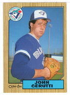 John Cerutti - Toronto Blue Jays (MLB Baseball Card) 1987 O-Pee-Chee # 282 Mint