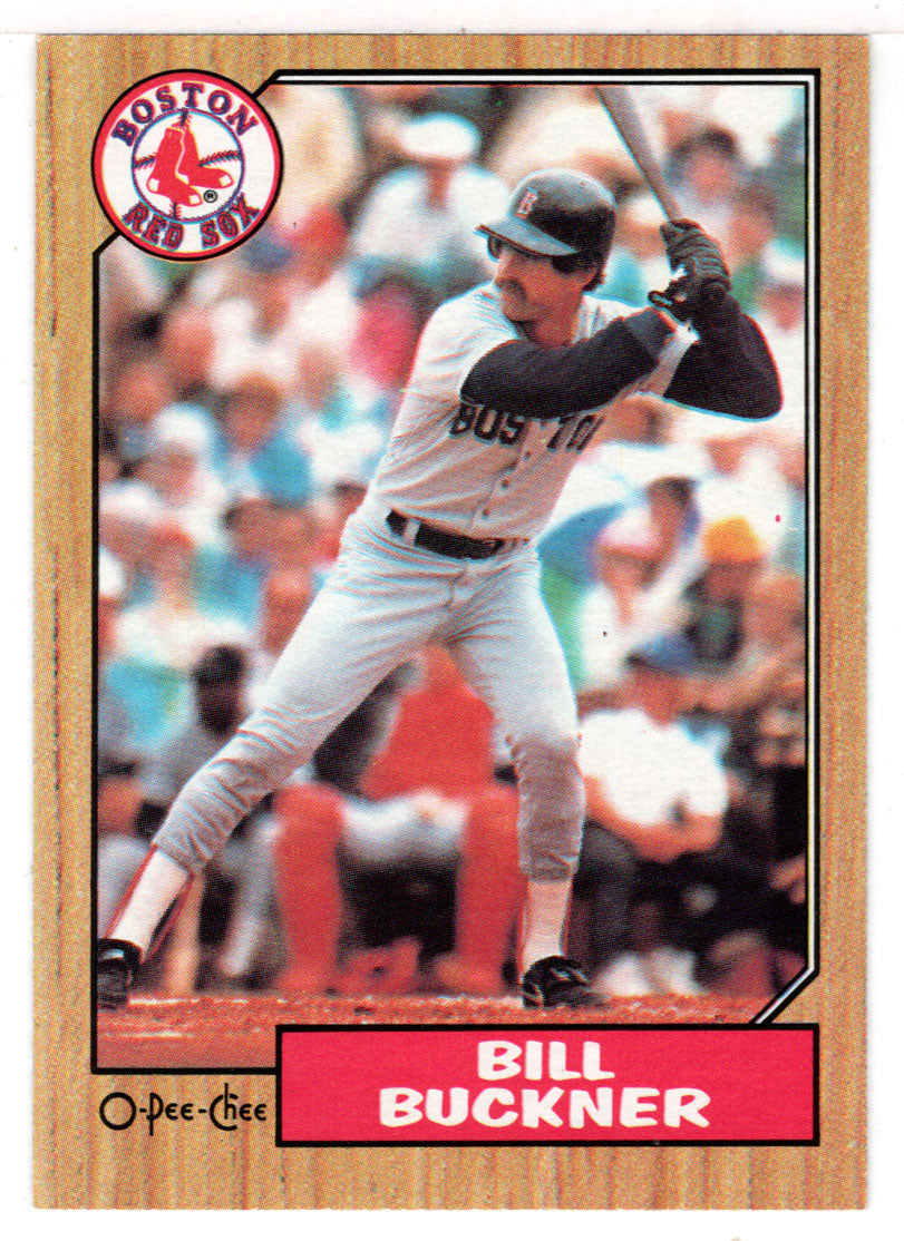 Bill Buckner - Boston Red Sox (MLB Baseball Card) 1987 O-Pee-Chee # 306 Mint