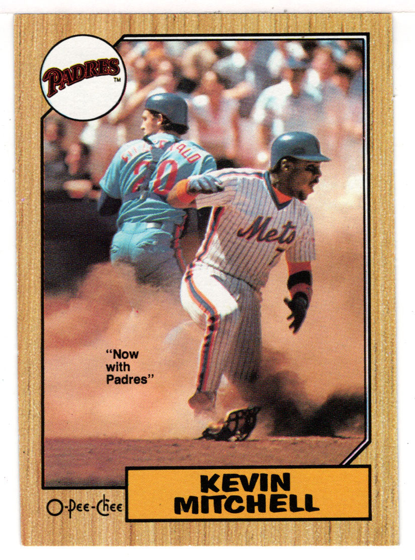 Kevin Mitchell RC - San Diego Padres (MLB Baseball Card) 1987 O-Pee-Chee # 307 Mint