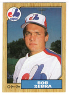 Bob Sebra - Montreal Expos (MLB Baseball Card) 1987 O-Pee-Chee # 314 Mint