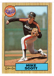 Mike Scott - Houston Astros (MLB Baseball Card) 1987 O-Pee-Chee # 330 Mint