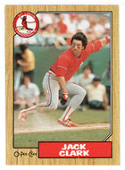 Jack Clark - St. Louis Cardinals (MLB Baseball Card) 1987 O-Pee-Chee # 331 Mint