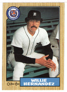 Willie Hernandez - Detroit Tigers (MLB Baseball Card) 1987 O-Pee-Chee # 339 Mint