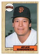 Atlee Hammaker - San Francisco Giants (MLB Baseball Card) 1987 O-Pee-Chee # 358 Mint