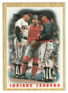 Cleveland Indians Team Checklist (MLB Baseball Card) 1987 Topps # 11 Mint