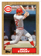 Nick Esasky - Cincinnati Reds (MLB Baseball Card) 1987 Topps # 13 Mint