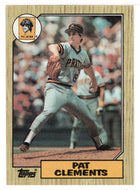 Pat Clements - Pittsburgh Pirates (MLB Baseball Card) 1987 Topps # 16 Mint
