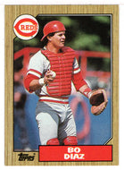 Bo Diaz - Cincinnati Reds (MLB Baseball Card) 1987 Topps # 41 Mint