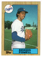 Dennis Powell - Los Angeles Dodgers (MLB Baseball Card) 1987 Topps # 47 Mint
