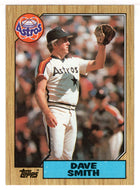 Dave Smith - Houston Astros (MLB Baseball Card) 1987 Topps # 50 Mint