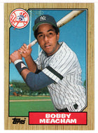 Bobby Meacham - New York Yankees (MLB Baseball Card) 1987 Topps # 62 Mint