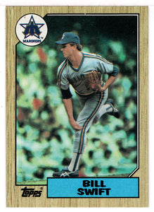Bill Swift - Seattle Mariners (MLB Baseball Card) 1987 Topps # 67 Mint