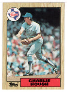Charlie Hough - Texas Rangers (MLB Baseball Card) 1987 Topps # 70 Mint