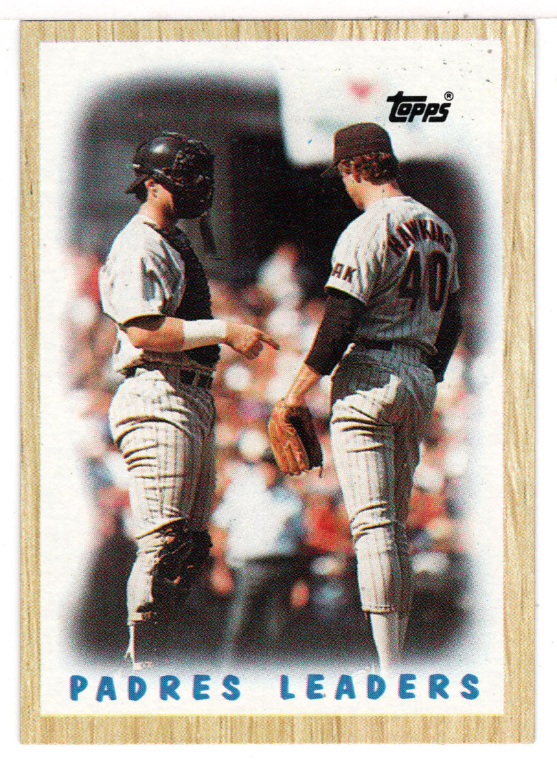 San Diego Padres Team Checklist (MLB Baseball Card) 1987 Topps # 81 Mint