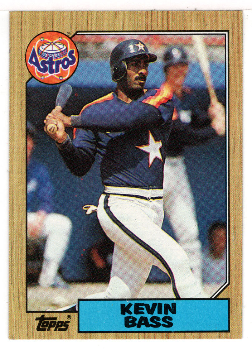 Kevin Bass - Houston Astros (MLB Baseball Card) 1987 Topps # 85 Mint
