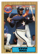 Kevin Bass - Houston Astros (MLB Baseball Card) 1987 Topps # 85 Mint
