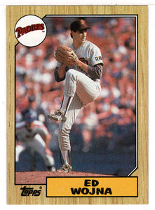 Ed Wojna - San Diego Padres (MLB Baseball Card) 1987 Topps # 88 Mint