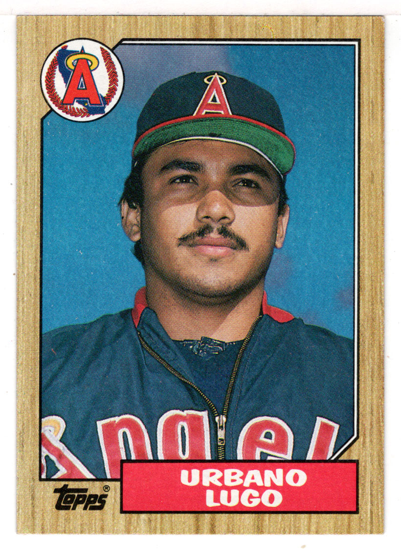 Urbano Lugo - California Angels (MLB Baseball Card) 1987 Topps # 92 Mint