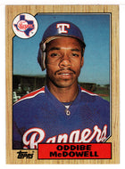 Oddibe McDowell - Texas Rangers (MLB Baseball Card) 1987 Topps # 95 Mint