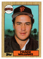 Frank Williams - San Francisco Giants (MLB Baseball Card) 1987 Topps # 96 Mint