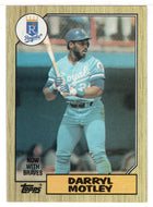 Darryl Motley - Atlanta Braves (MLB Baseball Card) 1987 Topps # 99 Mint