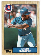 Billy Sample - Atlanta Braves (MLB Baseball Card) 1987 Topps # 104 Mint