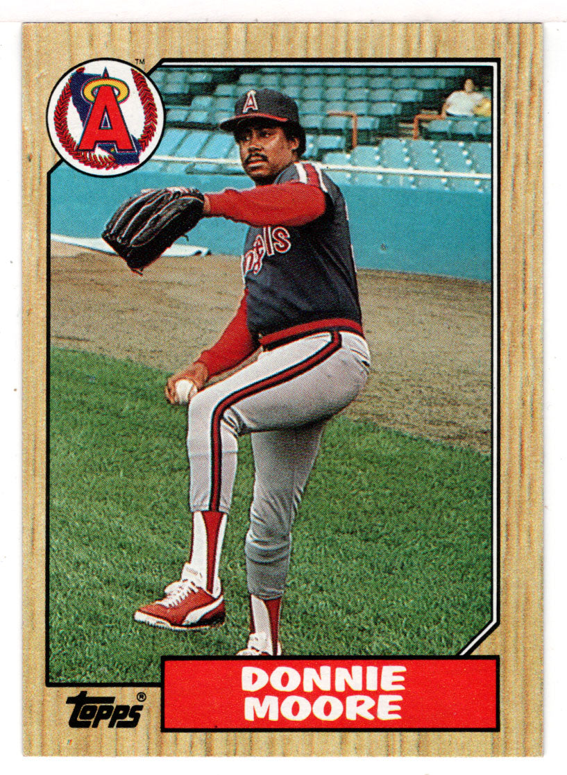 Donnie Moore - California Angels (MLB Baseball Card) 1987 Topps # 115 Mint
