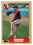 Donnie Moore - California Angels (MLB Baseball Card) 1987 Topps # 115 Mint