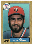 Ray Fontenot - Minnesota Twins (MLB Baseball Card) 1987 Topps # 124 Mint