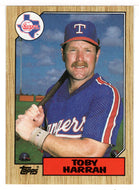 Toby Harrah - Texas Rangers (MLB Baseball Card) 1987 Topps # 152 Mint