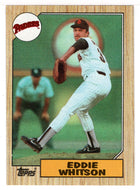 Eddie Whitson - San Diego Padres (MLB Baseball Card) 1987 Topps # 155 Mint
