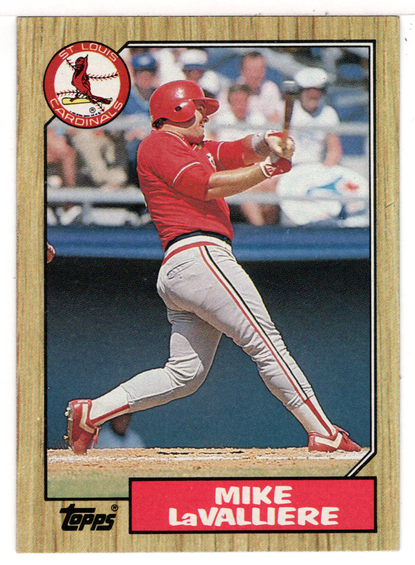 Mike LaValliere RC - St. Louis Cardinals (MLB Baseball Card) 1987 Topps # 162 Mint