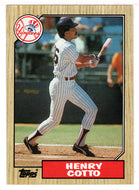 Henry Cotto - New York Yankees (MLB Baseball Card) 1987 Topps # 174 Mint