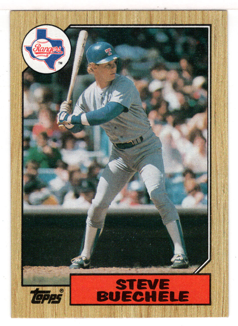 Steve Buechele - Texas Rangers (MLB Baseball Card) 1987 Topps # 176 Mi –  PictureYourDreams