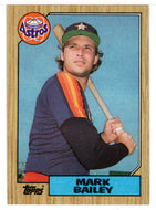 Mark Bailey - Houston Astros (MLB Baseball Card) 1987 Topps # 197 Mint