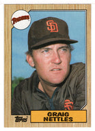 Graig Nettles - San Diego Padres (MLB Baseball Card) 1987 Topps # 205 Mint