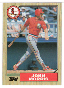 John Morris - St. Louis Cardinals (MLB Baseball Card) 1987 Topps # 211 Mint